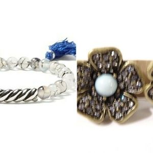 Banana Republic Tassel Bracelet J.Crew Earrings BL